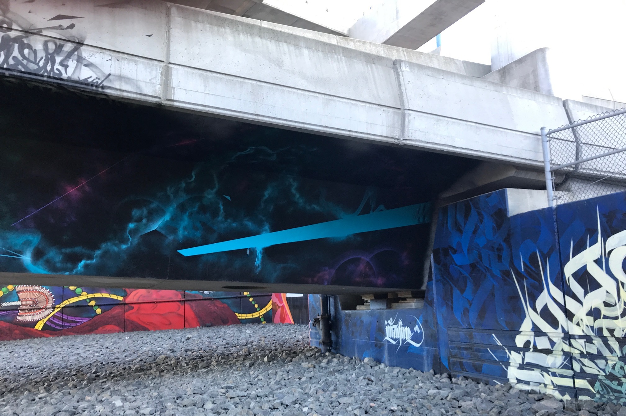 Ink Block Underground Murals by Women Artists: Indie 184, Silvia López ...